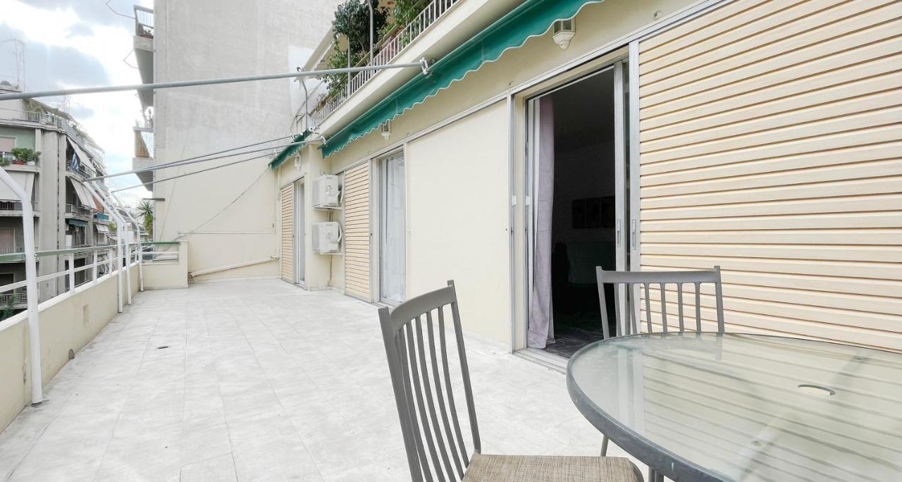 Apartmán Filis Sunny 80Sqm Apt In Viktoria Atény Exteriér fotografie